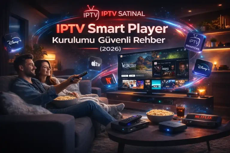 IPTV Smart Player Kurulumu için TV’de M3U liste ekranı