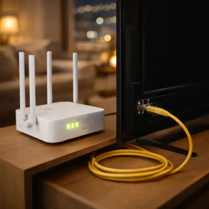 IPTV Smart Player Kurulumu için Wi-Fi ayarı ve bağlantı kontrolü