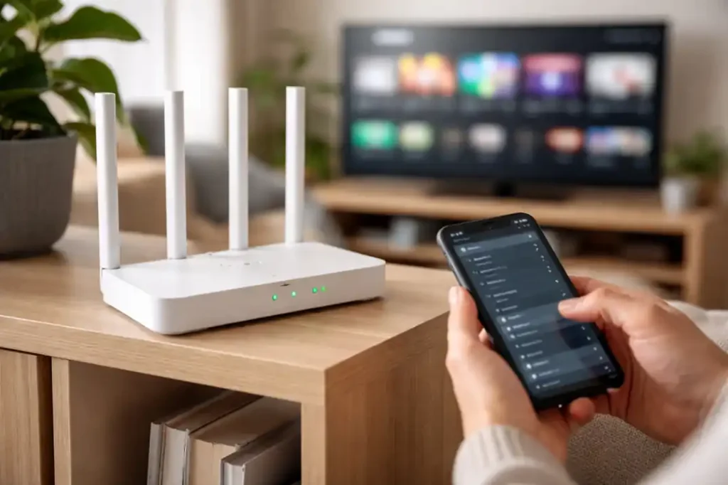 IPTV Smart Player Kurulumu için Wi-Fi ayarı ve bağlantı kontrolü