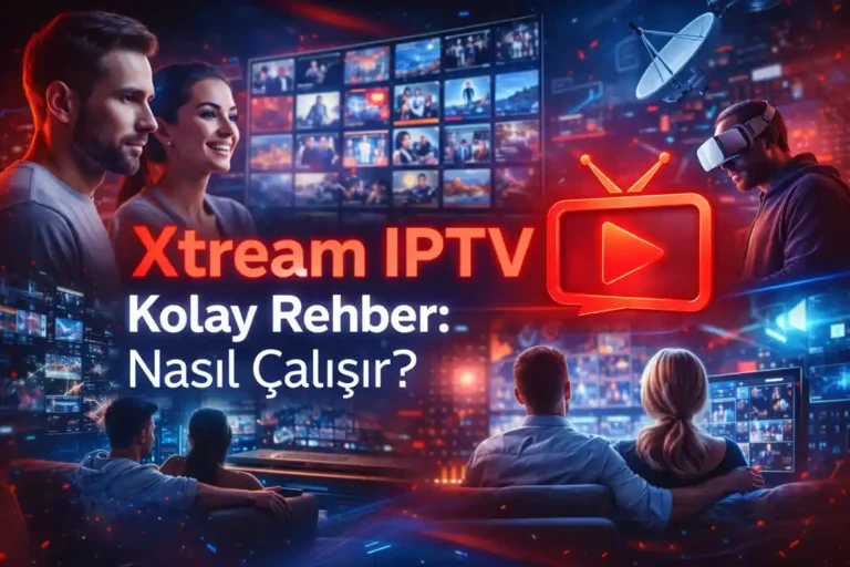 Xtream IPTV giriş ekranı ve Xtream Codes çalışma mantığı