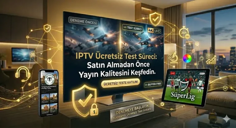 iptv ücretsiz test