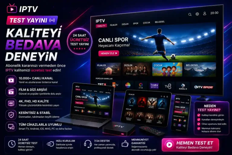 iptv test yayını