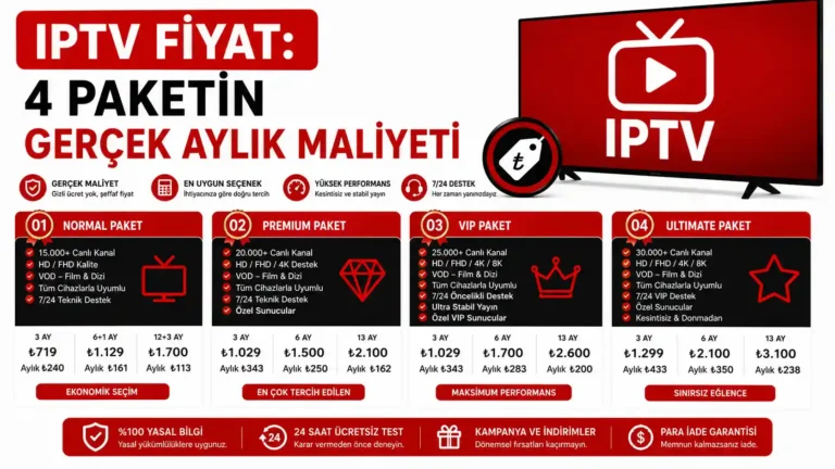 iptv fiyat