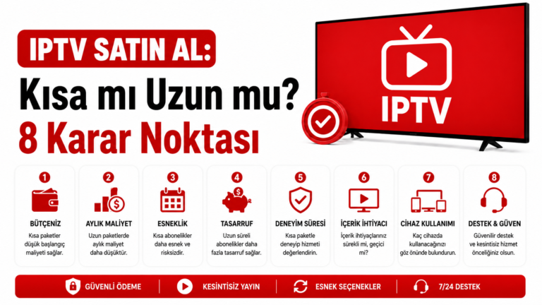 iptv satin al