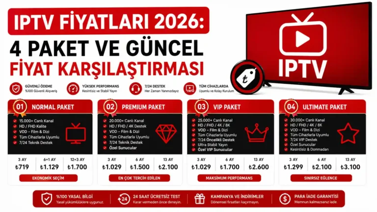 iptv fiyatları