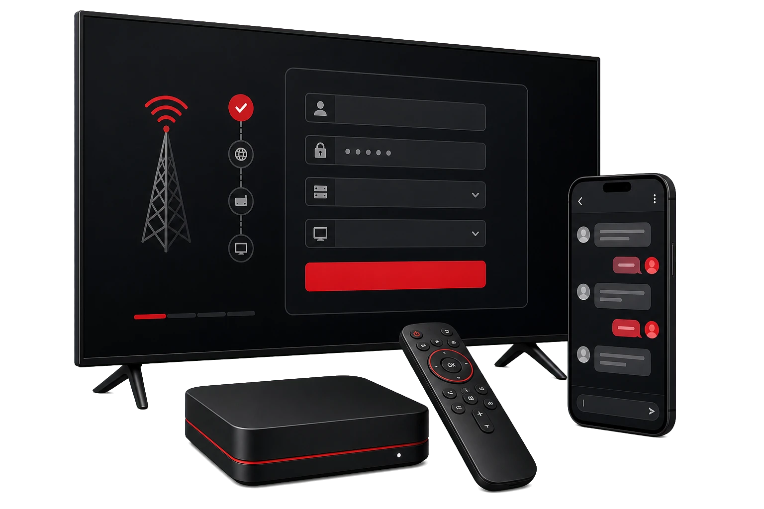 IPTV satın aldıktan sonra kurulum ve WhatsApp destek yönlendirmesi